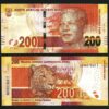 South Africa 200 Rand ND 2016, UNC, 2 Pcs PAIR, P-142b, Sign Kganyago, Mandela - Image 3