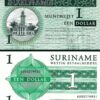 Suriname 1 Dollar 2004, UNC, P-155