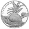TURKEY 15 LIRA 2016 SILVER 925 Ag. COMMEMORATIVE COIN UNC LADYBUG "UGUR BOCEGI" - Image 3