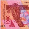 W.a.s, SENEGAL 1000 Francs 2003, UNC, P-715Ka