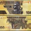 Zimbabwe 100 Dollars 2020 (2022), UNC,  P-New Design, AA