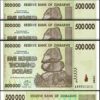 Zimbabwe 500000 500,000 Dollars 2008, UNC, 20 Pcs LOT, Consecutive, P-76 - Image 3