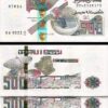 Algeria 500 Dinars 2018, UNC, 2 Pcs PAIR, Consecutive, P-145, Satellite Alcomsat