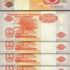 Angola 50000 50,000 Kwanzas 1995, UNC, 5 Pcs LOT, Consecutive, P-138