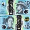 Australia 10 Dollars 2017, UNC, Polymer, P-63, Banjo Paterson/Dame Mary Gilmour