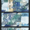 Kenya 200 Shillings 2019, UNC, 2 Pcs PAIR, Consecutive, P-54