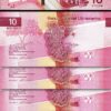 Macau Macao 10 Patacas 2020 (2024), UNC, 5 Pcs LOT, P-New Issue, Redesigned, BNU