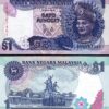 Malaysia 1 Ringgit 1986, UNC, P-27A