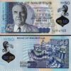 Mauritius 50 Rupees 2013, UNC, POLYMER, P-65