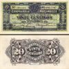 Mozambique 20 Centavos 1933, AUNC UNC, 5 Pcs LOT,  P-R29, Perforated - Image 3