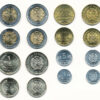 Peru 5 (x) 8 Pcs UNC COINS SET, 1 5 10 20 50 Cent 1 2 5 Soles, BIMETAL,2008 2023 - Image 4