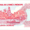 Saint Thomas & Sao Tome 50 Dobras 1982, RADAR 4442444 UNC, P-56, RARE !!! - Image 3