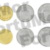 San Marino UNC, COIN, 10 PCS SET, 1 2 5 10 20 50 100 200 500 1000 Lire 1973 1997