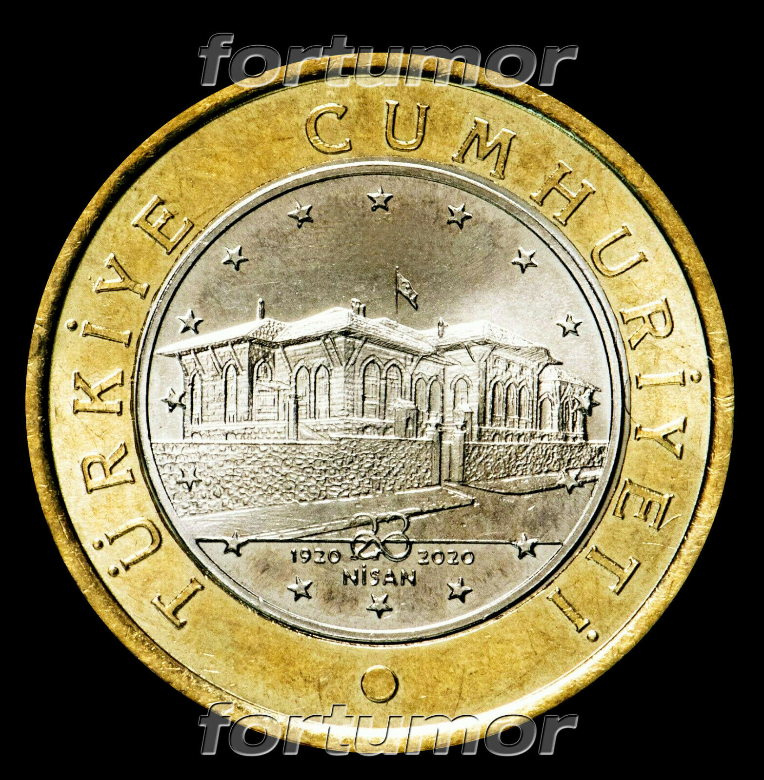 Turkey 1 Lira 2020 TBMM 100th Year Of Grand National Assembly UNC Turkey 1 Lira 2020 TBMM 100th Year Of Grand National Assembly UNC