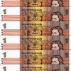 Australia 1 Dollar 1983, UNC, 10 Pcs LOT, Consecutive, P-42d, Johnston & Stone