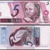 Brazil 5 Reais ND 1997, UNC, 20 Pcs LOT, Consecutive, Pick-244Aj - Image 4