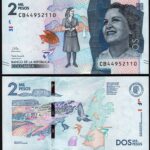 Colombia 2000 Pesos 2021, UNC, 20 PCS LOT, Consecutive, P-New Sıgn 458g - Image 4