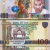 Gambia 100 Dalasis (2006) 2013, UNC, 2 Pcs PAIR, Consecutive, P-29