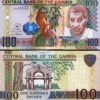 Gambia 100 Dalasis (2006) 2013, UNC, 2 Pcs PAIR, Consecutive, P-29 - Image 3