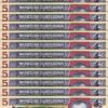 Guatemala 5 Quatzales, 2022, UNC, 20 PCS LOT, Consecutive, P-122 NEW