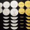 Haiti 5 (X) 5 Pcs UNC Coins SET,  5 20 50 Cents 1 5 Gourdes 1995 2011,(25 Coins)