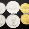 Haiti 5 (X) 5 Pcs UNC Coins SET,  5 20 50 Cents 1 5 Gourdes 1995 2011,(25 Coins) - Image 4