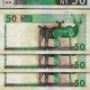 Namibia 50 Dollars 2003, UNC, 5 Pcs LOT, Consecutive, P-8