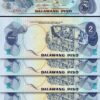 Philippines 2 Piso 1978, UNC, 20 Pcs LOT, Consecutive, P-159c, Sign-9,Red Serial - Image 3