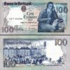 Portugal 100 Escudos 24 February 1981, AU / UNC, P-178b (Sign Type 2)