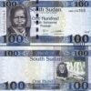 South Sudan 3 Pcs UNC Set , 100 500 1000 Pounds 2019 2020 - Image 3