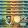 Suriname 250 Gulden 1988, UNC-, 20 PCS LOT, Consecutive, P-134 - Image 3