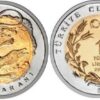 TURKEY 5 (x) 2015 DESERT VARAN 1 LIRA COMMEMORATIVE BIMETAL UNC COIN - Image 3