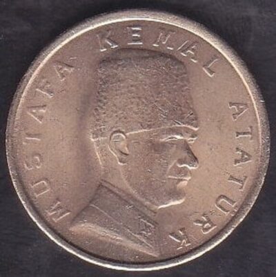 Turkey 100000 Lira 2000, aUNC / UNC, 75'th Year, Ataturk, Coin, KM# 1078