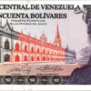 Venezuela 50 Bolivares 1990 , Specimen, No Serial  , UNC, P-65s