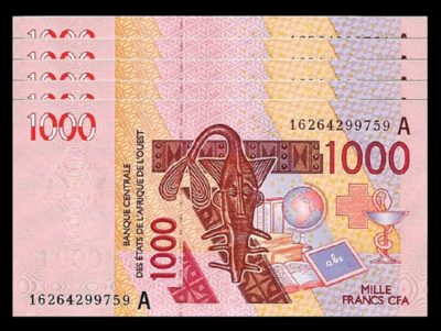 2016 P 115 A UNC WEST AFRICAN STATES IVORY COAST 1000 1,000 FRANCS 2003 