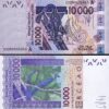 West African States, IVORY COAST, 10000 Francs, 2003 (2022), UNC, P-118A