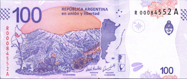 Argentina 100 Pesos, 2018, REPLACEMENT, R000... XF++/ UNC, P-363A, Suffix A