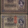 Austria 10000 Kronen 1918, aVF, P-64, Circulated
