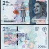 Colombia 2000 Pesos 2021, UNC ½ BUNDLE, Pack 50 PCS, Consecutive,P-New Sıgn 458g - Image 4