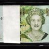 Fiji 2 Dollars 2007, UNC, BUNDLE, Pack of 100 PCS, Consecutive, P-109a, Que II