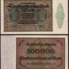 Germany 500000 500,000 Mark, 1923, UNC-, P-88b