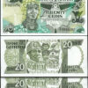 Ghana 20 Cedis 1986, UNC, 5 Pcs LOT, Consecutive, P-24 - Image 3