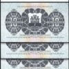 Gibraltar 10 Shillings / 50 pence 1934 - 2018, UNC, 5 Pcs LOT, P-41, Comm.