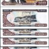 Lao Laos 5000 Kip 2020, UNC, 5 Pcs LOT, Consecutive, P-New