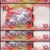 Lesotho 10 Maloti 2021 - 2022, UNC, 20 PCS LOT, P-NEW DESIGN - Image 3
