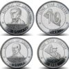 Liberia Set of 2 coins 5 10 Dollars, 2022 2023, UNC, Km New