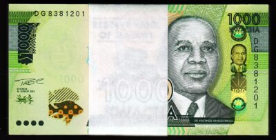 Malawi 1000 Kwacha, 2024, UNC, ½ BUNDLE, Pack of 50 PCS, Consecutive, P-New 67g