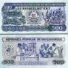 Mozambique 500 Meticais, 1989, UNC, 5 Pcs LOT, Consecutive, P-131c - Image 3
