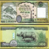 Nepal 5 Pcs Set, 5 10 20 50 100 Rupees 2019 2020, UNC, P-76 77 78 79 80 - Image 3