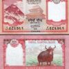 Nepal 5 Rupees 2020, UNC, 10 PCS Lot, P-76, New Signature - Image 3